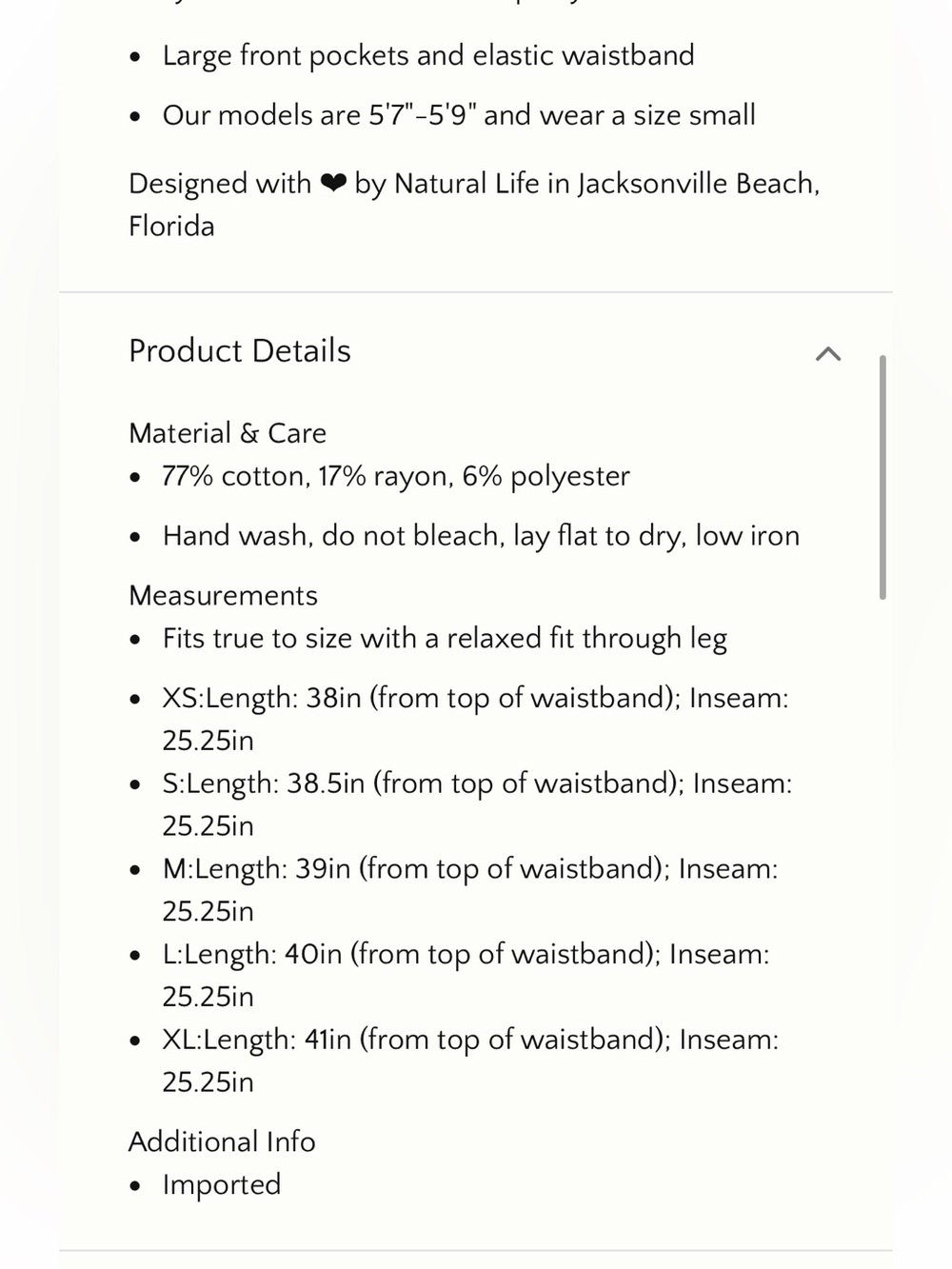 ❤️Natural Life Beckett Flannel Pants - Brown Grey Plaid - Picture 5 of 6